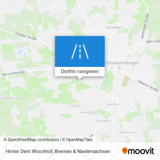 Hinter Dem Wischhof Karte