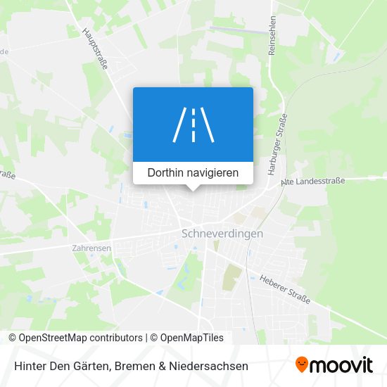Hinter Den Gärten Karte