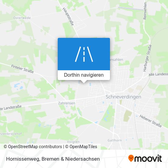 Hornissenweg Karte