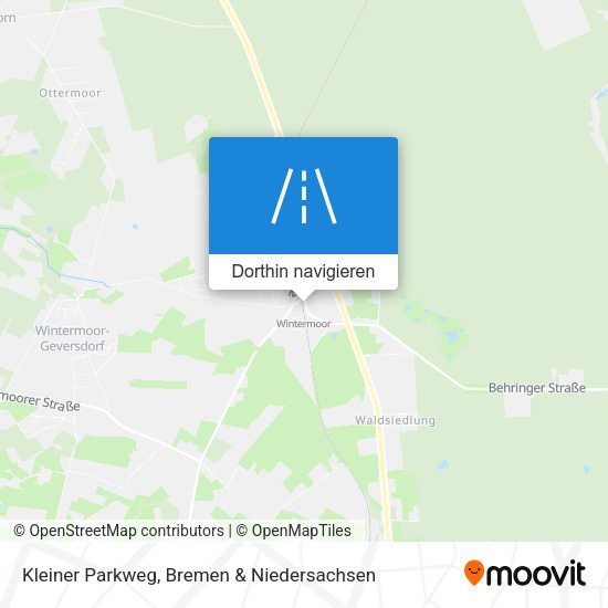 Kleiner Parkweg Karte