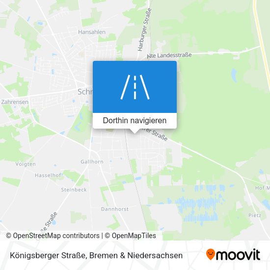 Königsberger Straße Karte