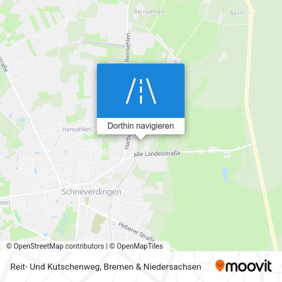 Reit- Und Kutschenweg Karte