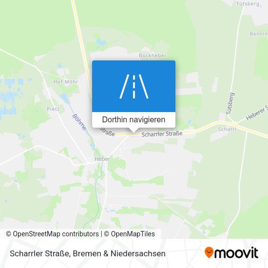 Scharrler Straße Karte