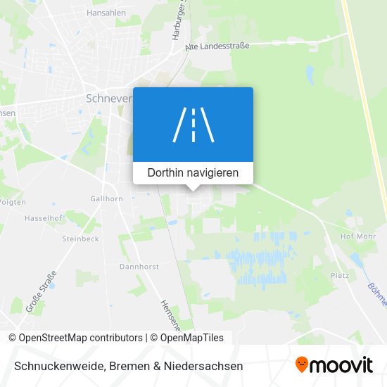 Schnuckenweide Karte