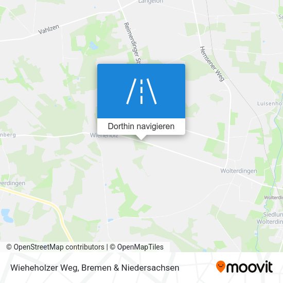 Wieheholzer Weg Karte