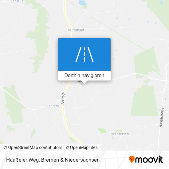 Haaßeler Weg Karte