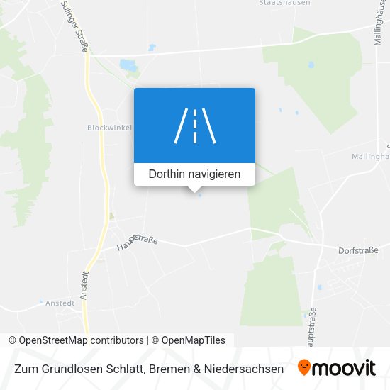 Zum Grundlosen Schlatt Karte