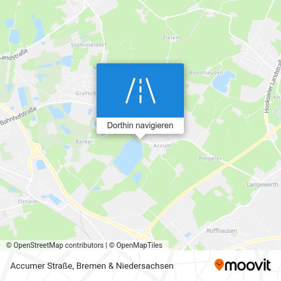 Accumer Straße Karte