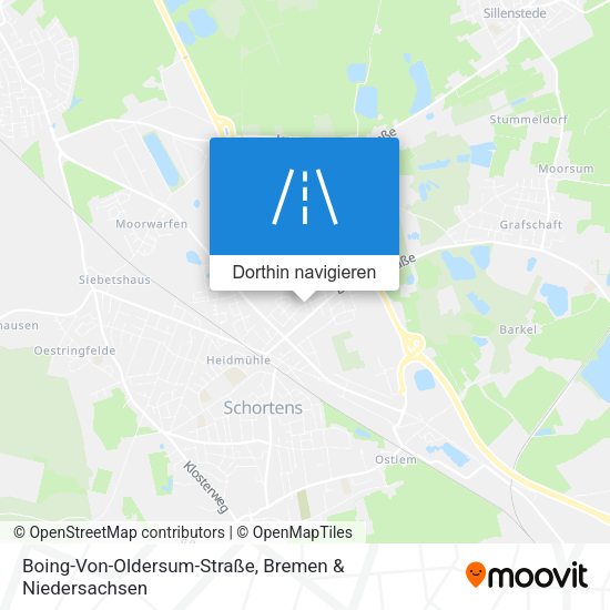 Boing-Von-Oldersum-Straße Karte