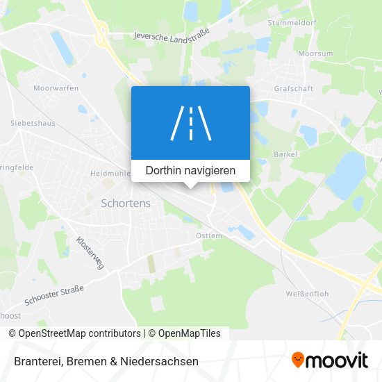 Branterei Karte