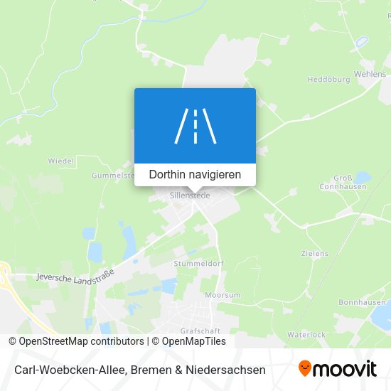 Carl-Woebcken-Allee Karte