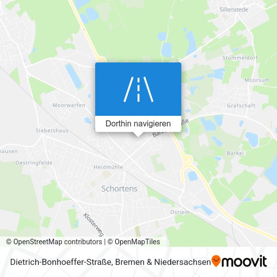 Dietrich-Bonhoeffer-Straße Karte