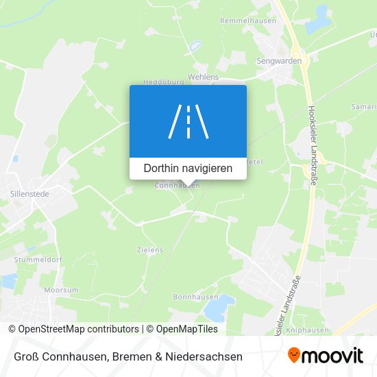 Groß Connhausen Karte