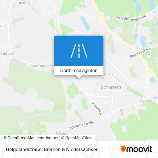 Helgolandstraße Karte