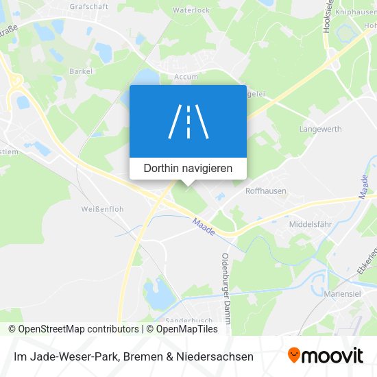 Im Jade-Weser-Park Karte
