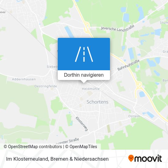 Im Klosterneuland Karte