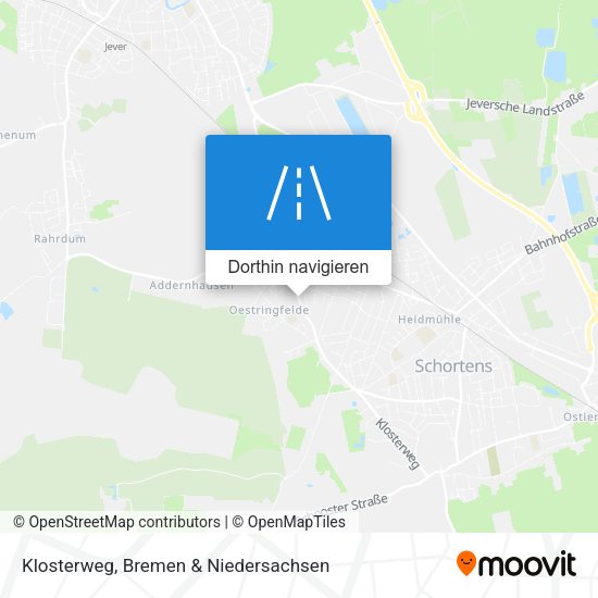 Klosterweg Karte