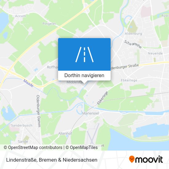 Lindenstraße Karte