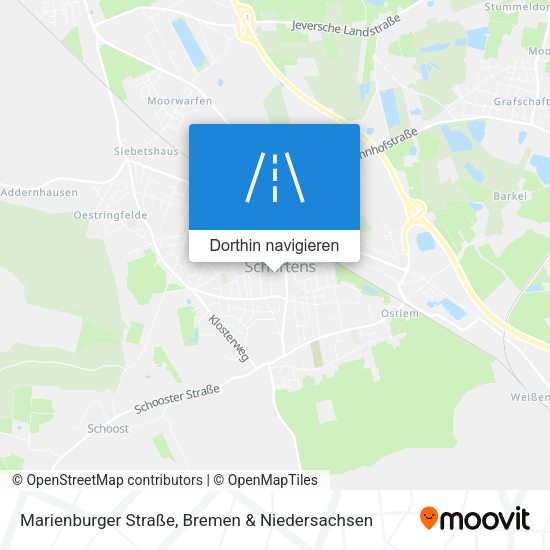 Marienburger Straße Karte