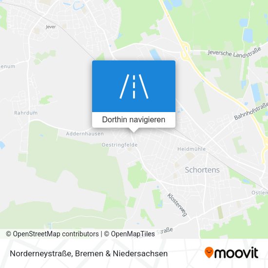 Norderneystraße Karte