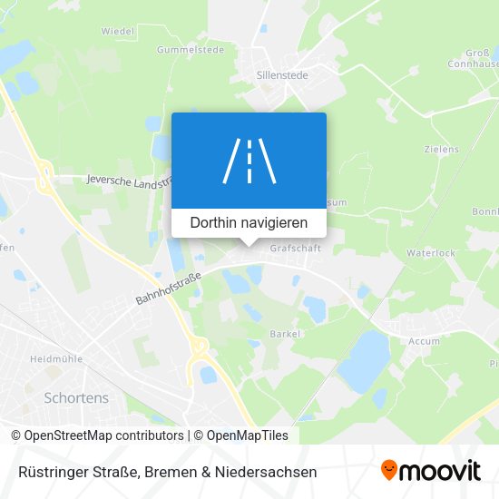 Rüstringer Straße Karte