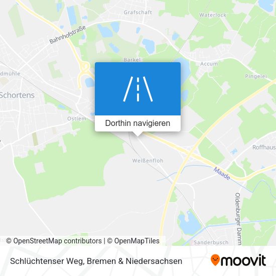 Schlüchtenser Weg Karte