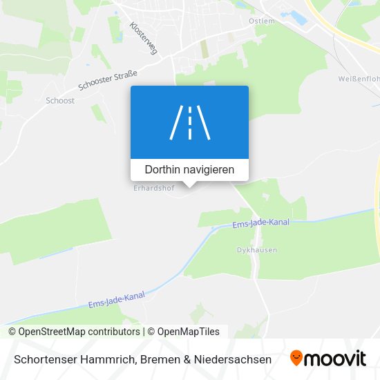 Schortenser Hammrich Karte
