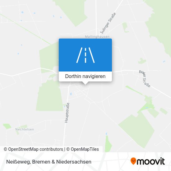 Neißeweg Karte