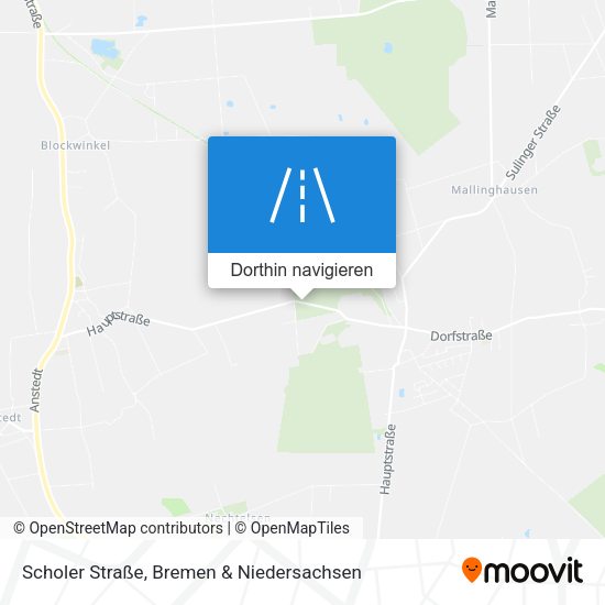 Scholer Straße Karte