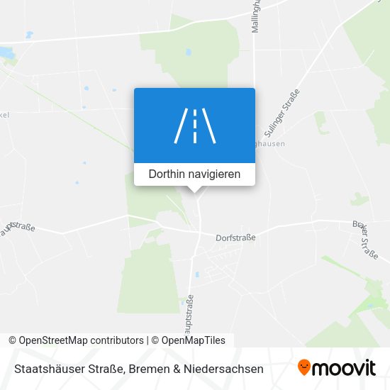 Staatshäuser Straße Karte