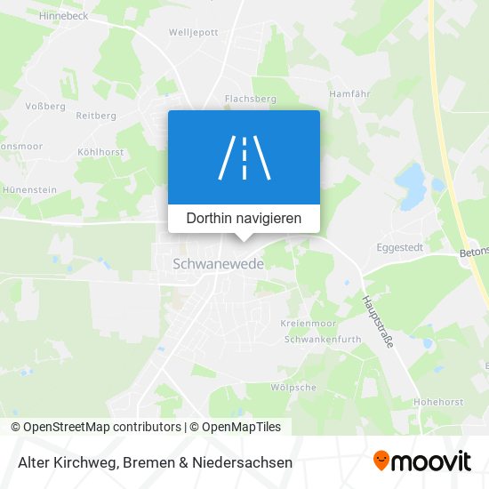 Alter Kirchweg Karte