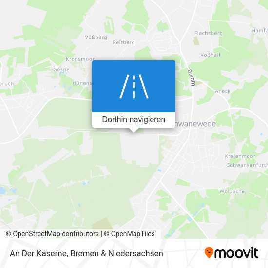 An Der Kaserne Karte