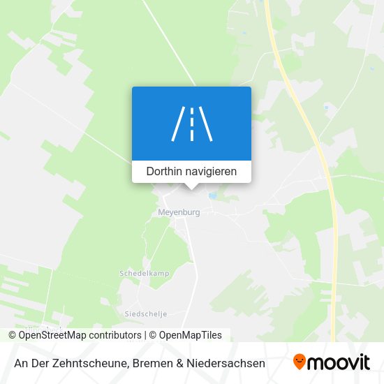 An Der Zehntscheune Karte