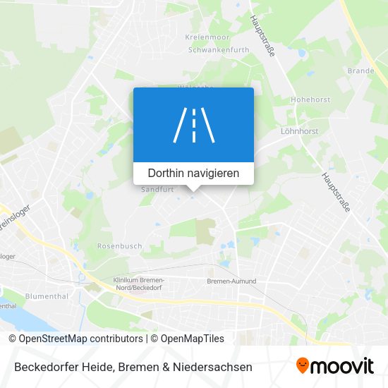 Beckedorfer Heide Karte