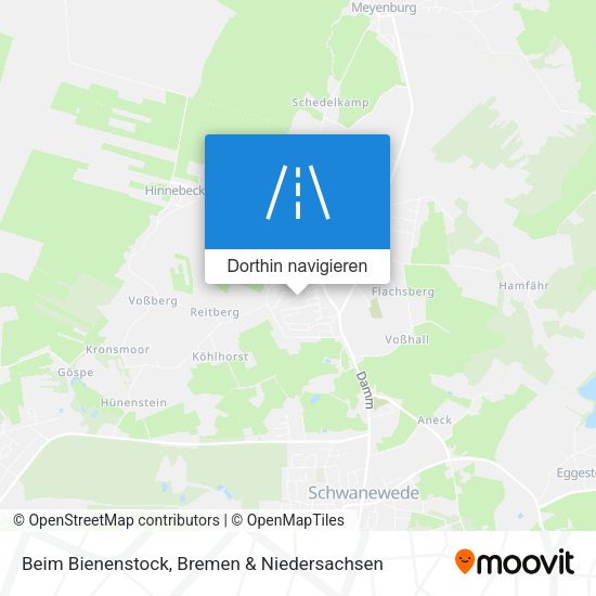 Beim Bienenstock Karte