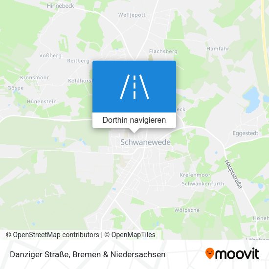 Danziger Straße Karte