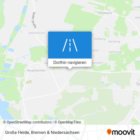 Große Heide Karte