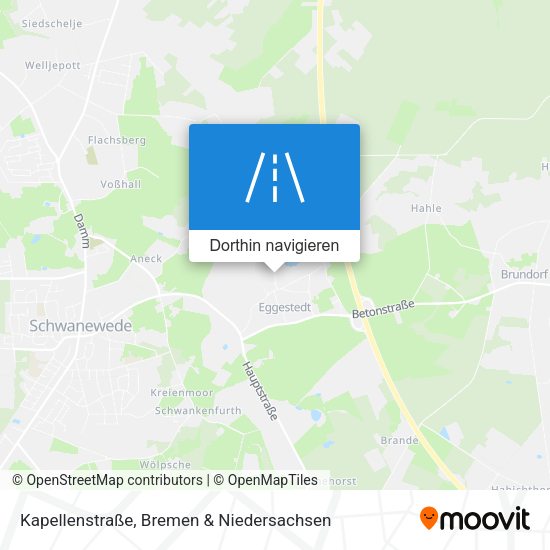 Kapellenstraße Karte