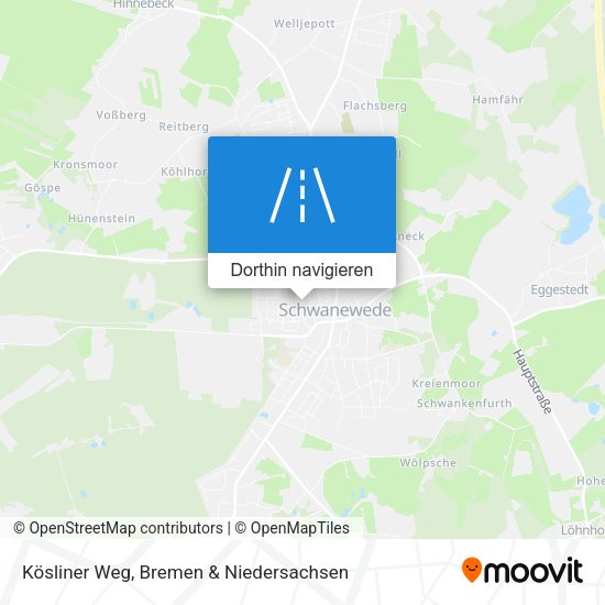 Kösliner Weg Karte