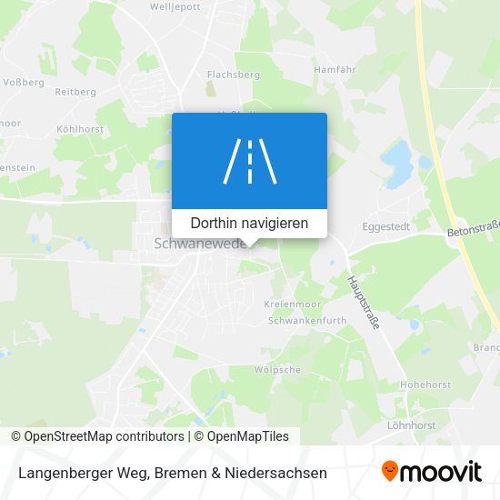 Langenberger Weg Karte
