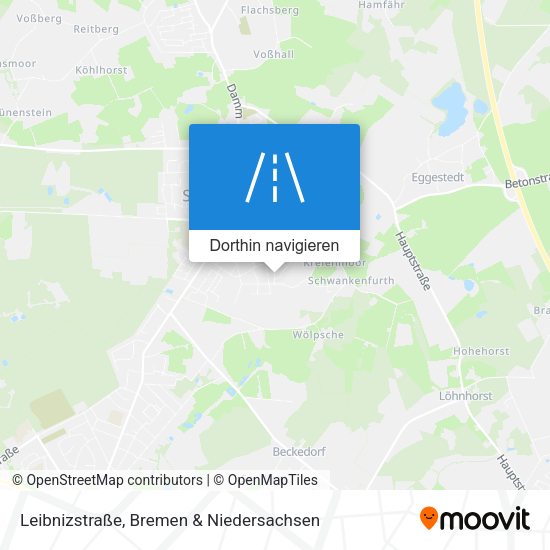 Leibnizstraße Karte