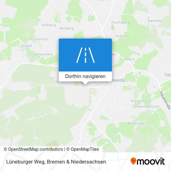 Lüneburger Weg Karte