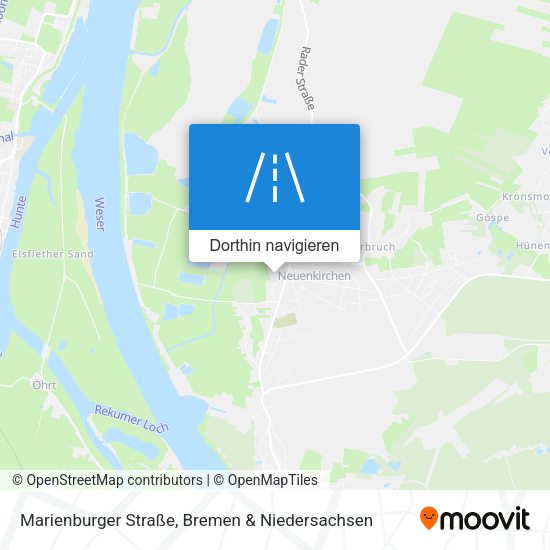 Marienburger Straße Karte