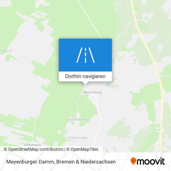 Meyenburger Damm Karte