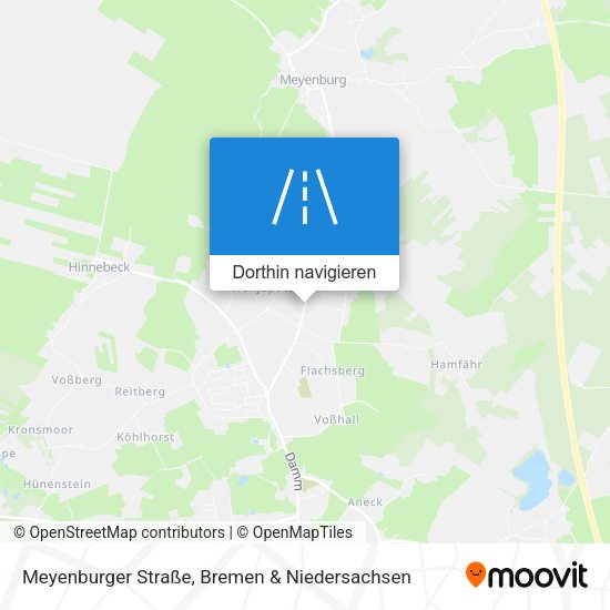 Meyenburger Straße Karte