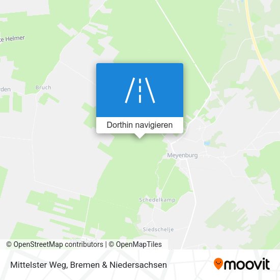 Mittelster Weg Karte