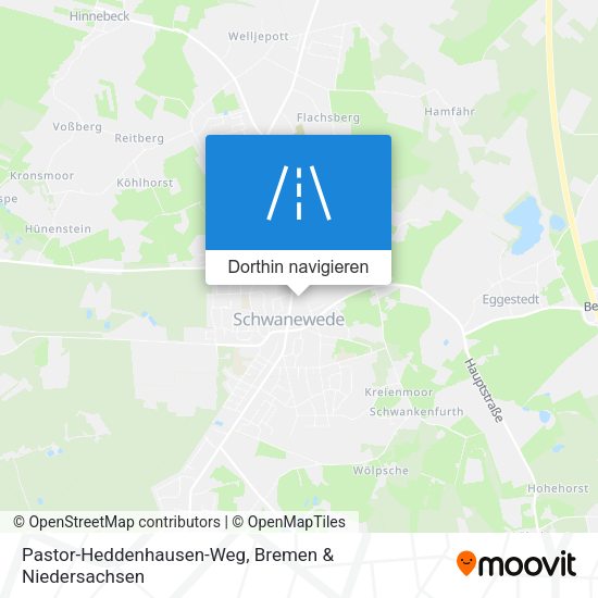 Pastor-Heddenhausen-Weg Karte