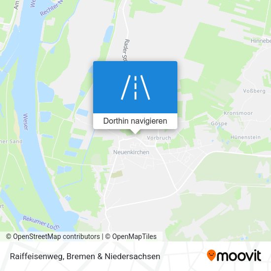 Raiffeisenweg Karte