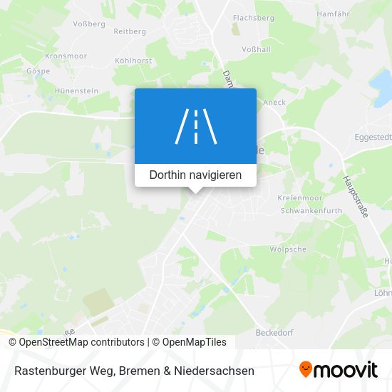 Rastenburger Weg Karte