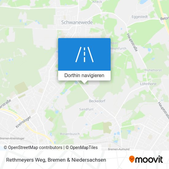 Rethmeyers Weg Karte